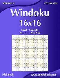 bokomslag Windoku 16x16 - De Fcil a Experto - Volumen 2 - 276 Puzzles