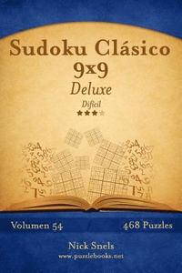 bokomslag Sudoku Clásico 9x9 Deluxe - Difícil - Volumen 54 - 468 Puzzles