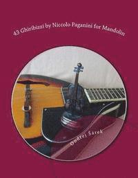 bokomslag 43 Ghiribizzi by Niccolo Paganini for Mandolin