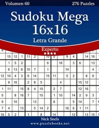 bokomslag Sudoku Mega 16x16 Impresiones con Letra Grande - Experto - Volumen 60 - 276 Puzzles