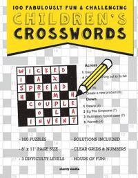 bokomslag Children's Crosswords: 100 fabulously fun & challenging puzzles for children