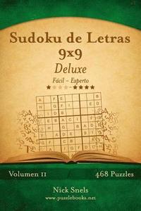 bokomslag Sudoku de Letras 9x9 Deluxe - De Fácil a Experto - Volumen 11 - 468 Puzzles