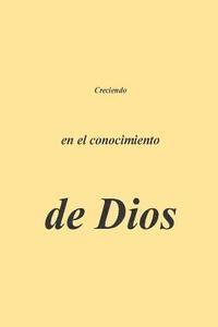 bokomslag Creciendo en el conocimiento de Dios