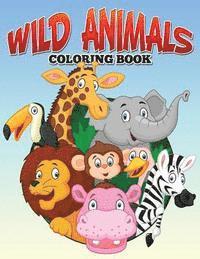 bokomslag Wild Animals Coloring Book