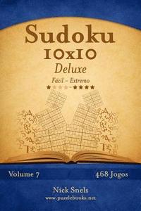 bokomslag Sudoku 10x10 Deluxe - Fácil ao Extremo - Volume 14 - 468 Jogos