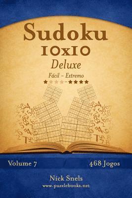 Nick Snels - Sudoku 10x10 Deluxe - Fácil ao Extremo - Volume 14 - 468 Jogos, Häftad