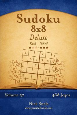 Sudoku 8x8 Deluxe - Fácil ao Difícil - Volume 52 - 468 Jogos 1