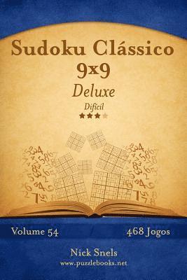 Sudoku Clássico 9x9 Deluxe - Difícil - Volume 54 - 468 Jogos 1