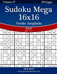 bokomslag Sudoku Mega 16x16 Versão Ampliada - Fácil - Volume 57 - 276 Jogos
