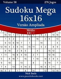 bokomslag Sudoku Mega 16x16 Versão Ampliada - Médio - Volume 58 - 276 Jogos