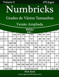 bokomslag Numbricks Grades de Vários Tamanhos Versão Ampliada - Médio - Volume 9 - 276 Jogos