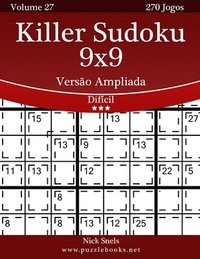 bokomslag Killer Sudoku 9x9 Versão Ampliada - Difícil - Volume 27 - 270 Jogos