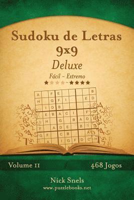 Sudoku de Letras 9x9 Deluxe - Fácil ao Extremo - Volume 11 - 468 Jogos 1