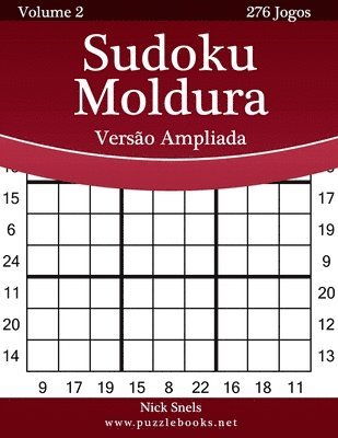 bokomslag Sudoku Moldura Versão Ampliada - Volume 2 - 276 Jogos