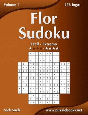 bokomslag Flor Sudoku - Facil ao Extremo - Volume 1 - 276 Jogos