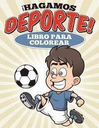 bokomslag Libro para colorear Hagamos deporte!