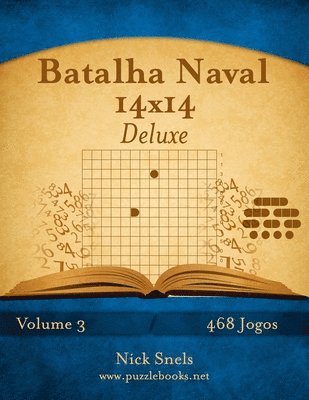 Batalha Naval 14x14 Deluxe - Volume 3 - 468 Jogos 1