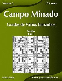bokomslag Campo Minado Grades de Vrios Tamanhos - Mdio - Volume 3 - 159 Jogos