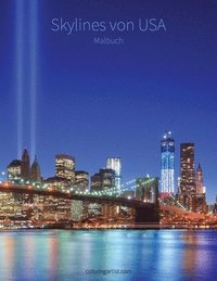 bokomslag Skylines von USA Malbuch
