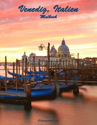 Venedig, Italien Malbuch 1