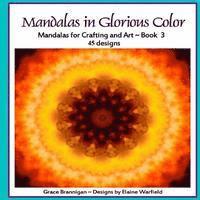 Elaine Warfield, Grace Brannigan - Mandalas in Glorious Color: Mandalas for Crafting and Art Book 3, Häftad