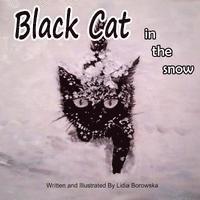 Black Cat in The Snow 1