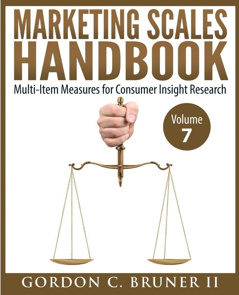 Marketing Scales Handbook 1