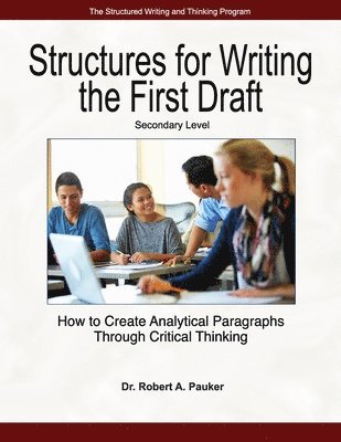 bokomslag Structures for Writing the First Draft - Secondary Level