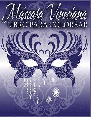 Máscara Veneciana Libro Para Colorear 1