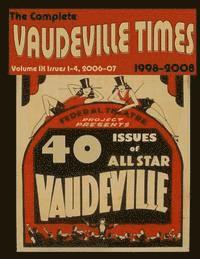 bokomslag Vaudeville Times Volume IX