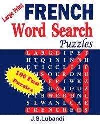 Large Print FRENCH Word Search Puzzles 1