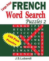 bokomslag Large Print FRENCH Word Search Puzzles 2