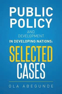 bokomslag Public Policy and Development in Developing Nations