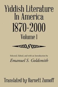 bokomslag Yiddish Literature in America 1870-2000