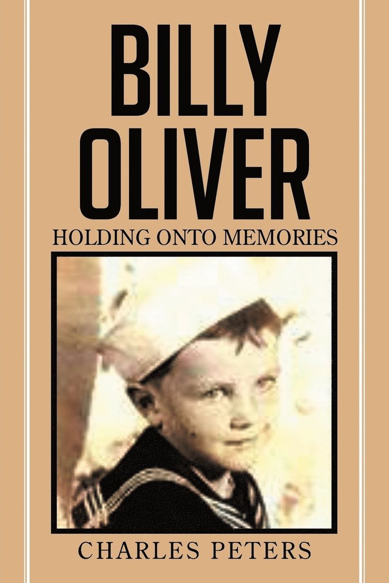 Billy Oliver holding onto Memories 1