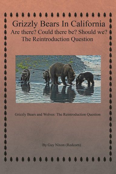 bokomslag Grizzly Bears in California Are there? Could There Be? Should We? The Reintroduction Question