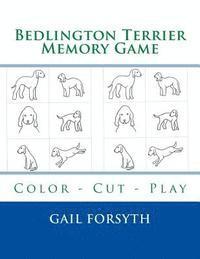 Bedlington Terrier Memory Game: Color - Cut - Play 1