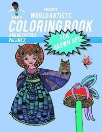 bokomslag Nani Nani Kids: World Artist Coloring Book and Activities: Adult Coloring Book