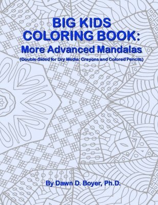 bokomslag Big Kids Coloring Book