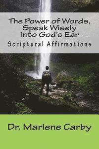 bokomslag The Power of Words, Speak Wisely Into God's Ear: Scriptural Affirmations