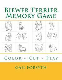 bokomslag Biewer Terrier Memory Game: Color - Cut - Play