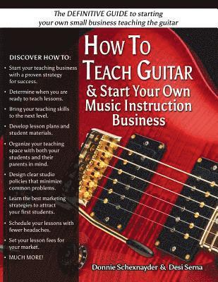How To Teach Guitar & Start Your Own Music Instruction Business 1