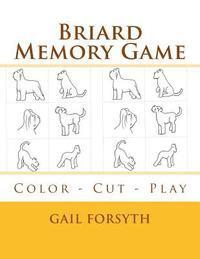 Briard Memory Game: Color - Cut - Play 1