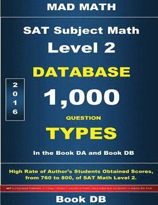 SAT Math Level 2 Database Book DB 1