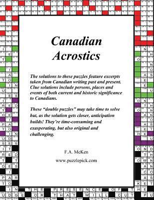 Canadian Acrostics 1