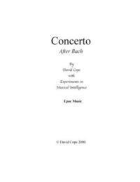 bokomslag Concerto After Bach