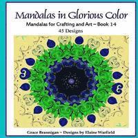 bokomslag Mandalas in Glorious Color Book 14: Mandalas for Crafting and Art