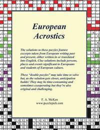 bokomslag European Acrostics