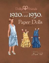 bokomslag Dollys and Friends 1920s and 1930s Paper Dolls: Molly and Jolly Love 1920s and 1930s Wardrobe No 2