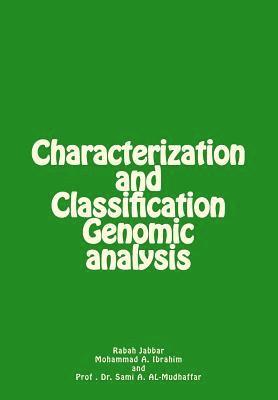 bokomslag Characterization and Classification Genomic analysis